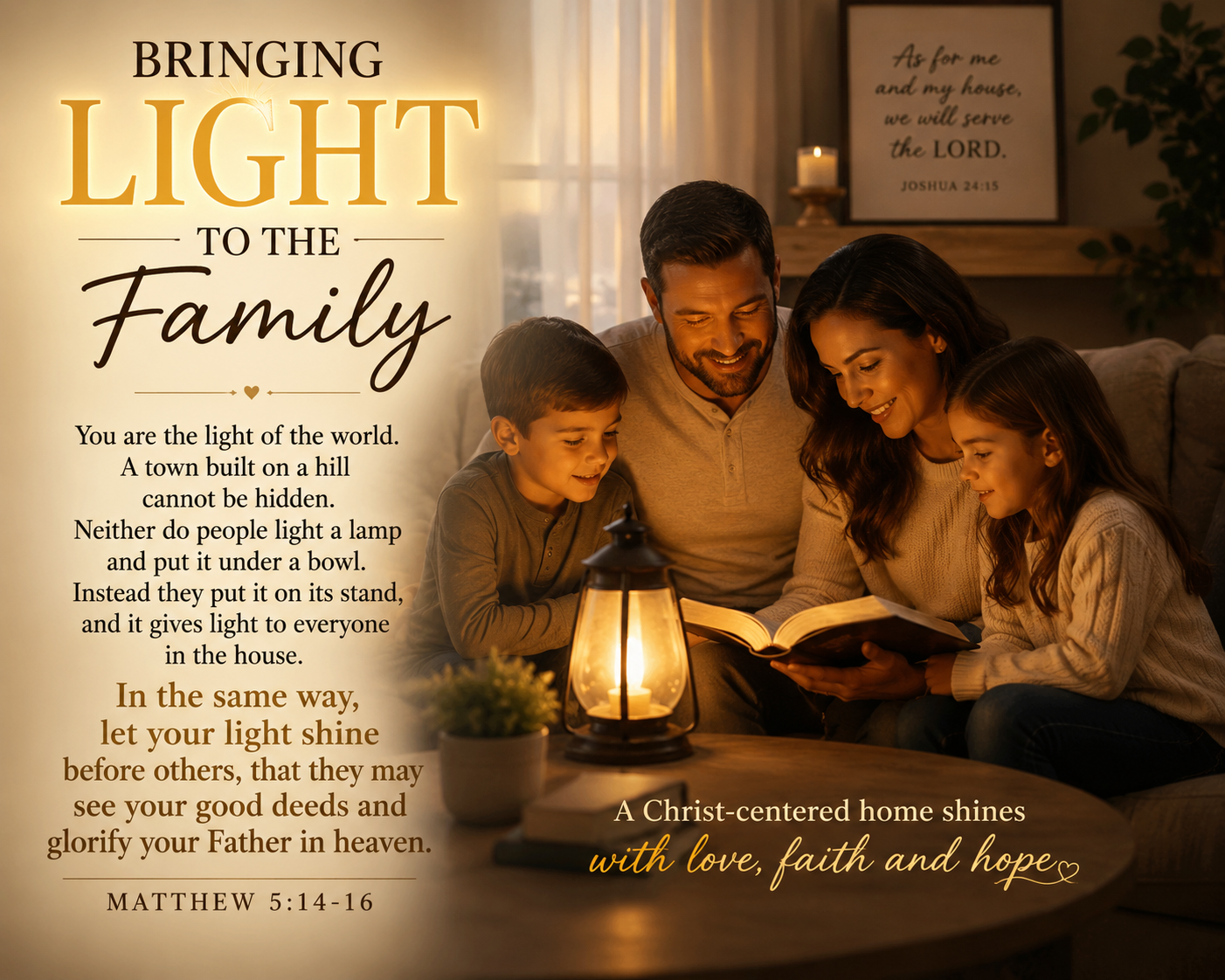 Creating light in the family